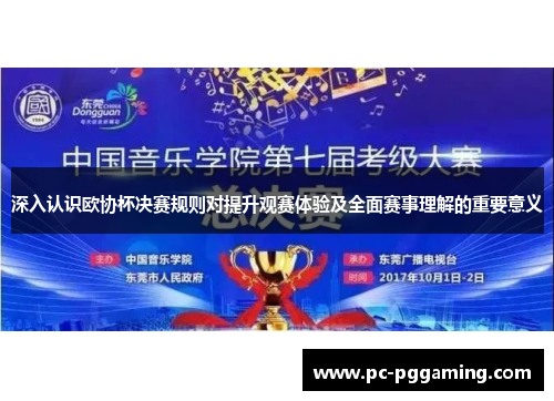 深入认识欧协杯决赛规则对提升观赛体验及全面赛事理解的重要意义